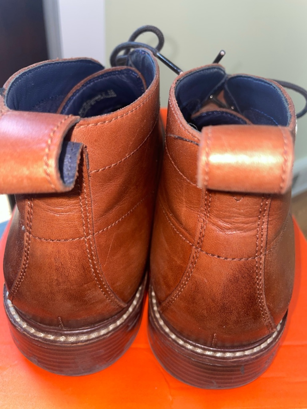 Hip and Cool Men’s Cole Haan Leather Ankle Boots. Size 10M - Picture 3 of 8